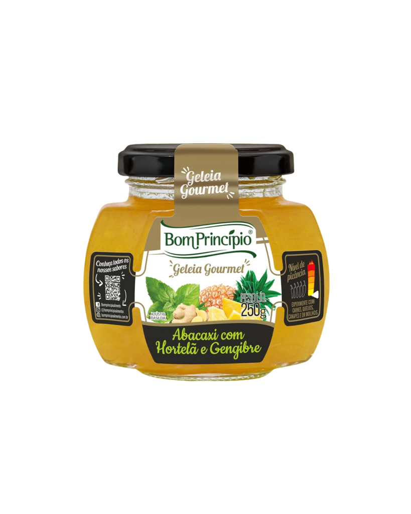 Geleia Abacaxi Gengibre