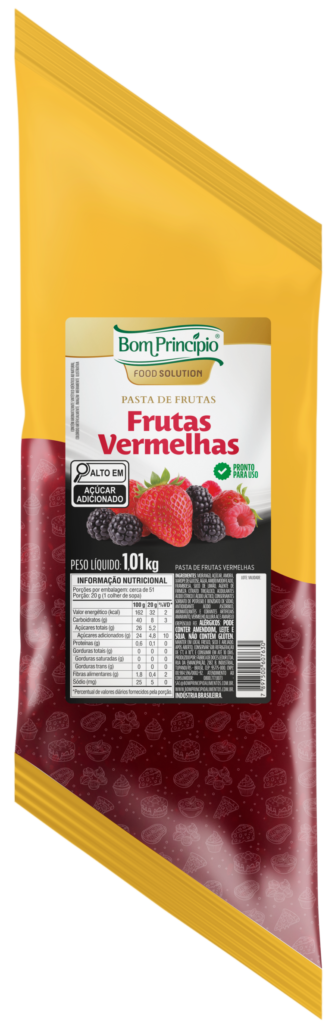Pasta de Frutas Vermelhas